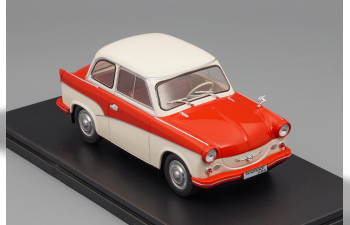 TRABANT P50 (1959), Samochody PRL 27, white / red