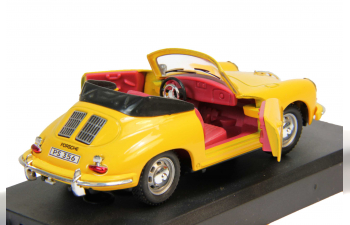 PORSCHE 356B Convertible, yellow