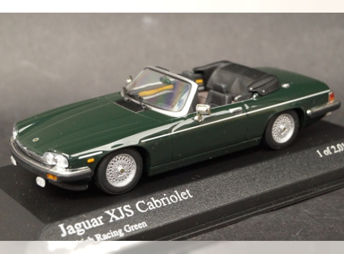 JAGUAR XJ-S Cabriolet (1980), green