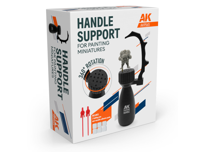 Ручной держатель для окрашивания миниатюр / Handle Support For Painting Miniatures – Soporte Con Mango Para Pintar Miniaturas