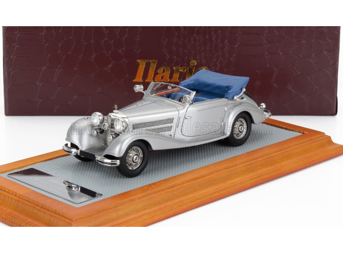 MERCEDES-BENZ 540k Sn154157 Sindelfingen Cabriolet A Open (1937), Silver Blue