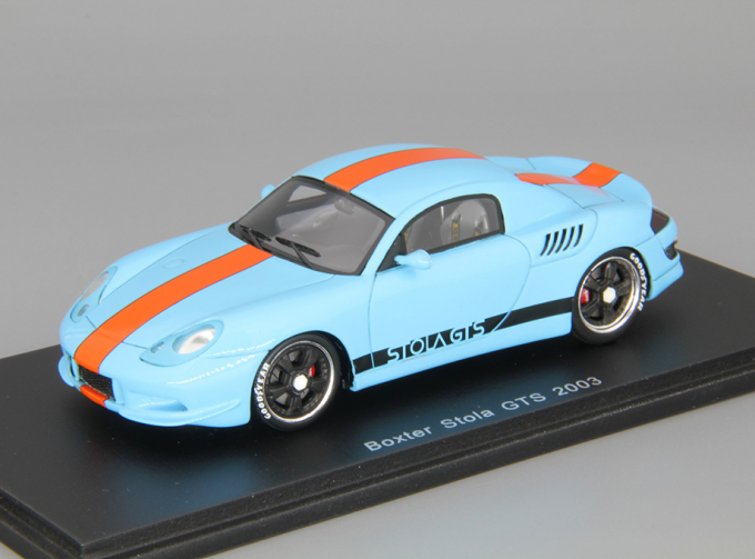 PORSCHE Boxter Stola GTS (2003), blue / orange