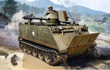 Сборная модель Бронетрантранспортер M113 ACAV с 106мм безоткатным орудием (Вьетнам)
