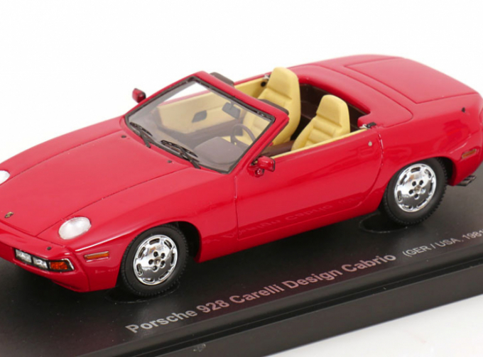 PORSCHE 928 Cabrio Prototyp (1987), red