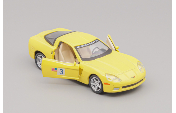 CHEVROLET Corvette Z51 #3, yellow