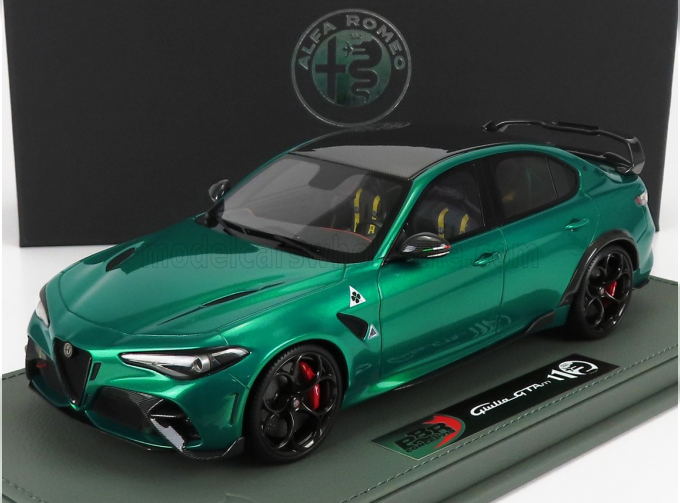 ALFA ROMEO Giulia Gtam 2020 - Con Vetrina - With Showcase, Verde Montreal - Green Met