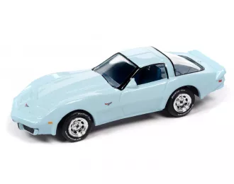 CHEVROLET Corvette (1979), frost blue