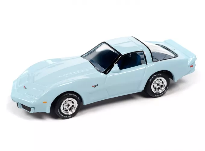 CHEVROLET Corvette (1979), frost blue