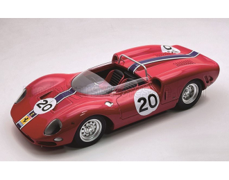 FERRARI 365 P2 4.4L V12 Spider №20 2nd 500km Bridgehampton Pedro Rodriguez (1965)