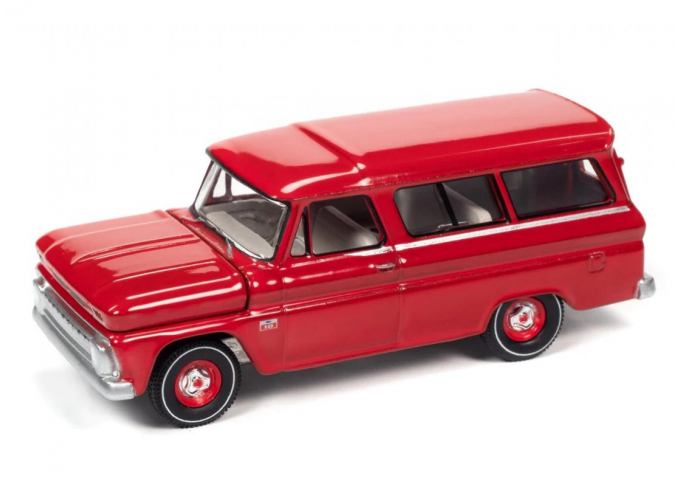 CHEVROLET Suburban (1965), red