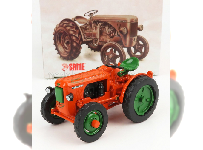 SAME D.a.25 Tractor (1952), orange green