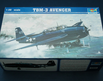 Сборная модель Американский торпедоносец-бомбардировщик Grumman TBM-3 Avenger