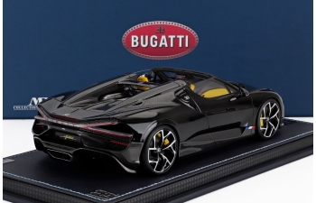 BUGATTI Mistral W16 (2023) - Con Vetrina - With Showcase, Black