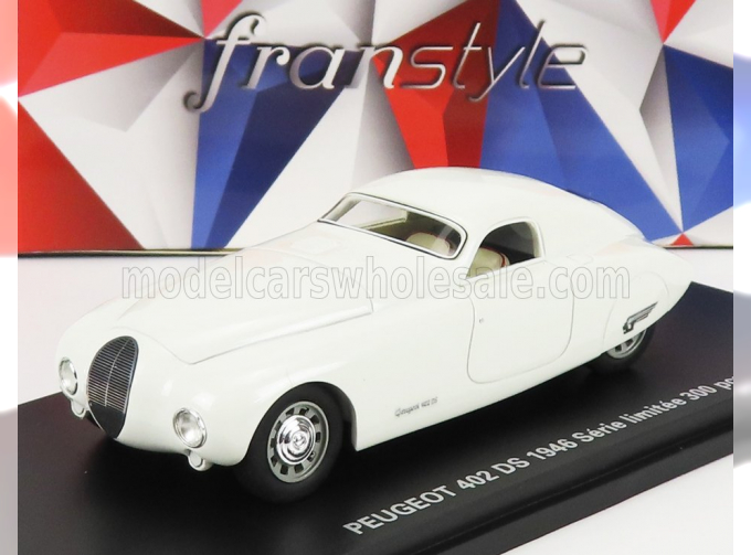 PEUGEOT 402 Ds (1946), White