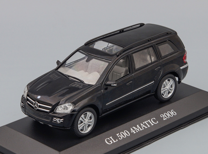 MERCEDES-BENZ GL 500 4Matic (2006), Mercedes-Benz Offizielle Modell-Sammlung 47, black