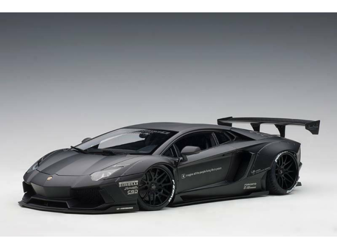 Lamborghini Aventador LB Performance 2015 (matt black)