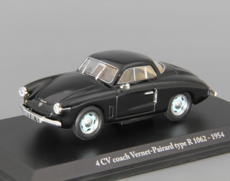 RENAULT 4 CV coach Vernet-Pairard type R 1062 (1954), black