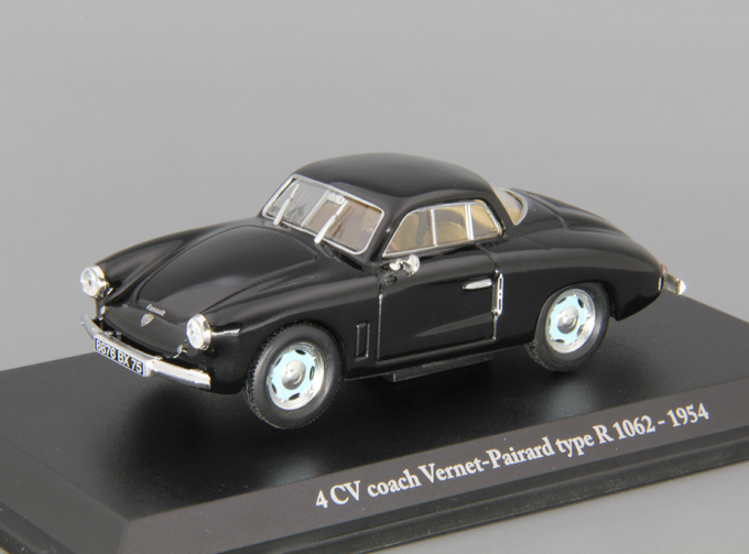 RENAULT 4 CV coach Vernet-Pairard type R 1062 (1954), black