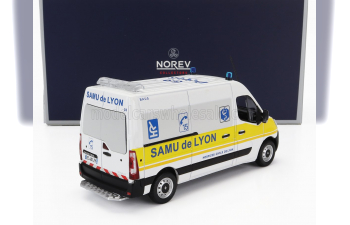 RENAULT Master Van Samu De Lyon Ambulance (2014), White Yellow