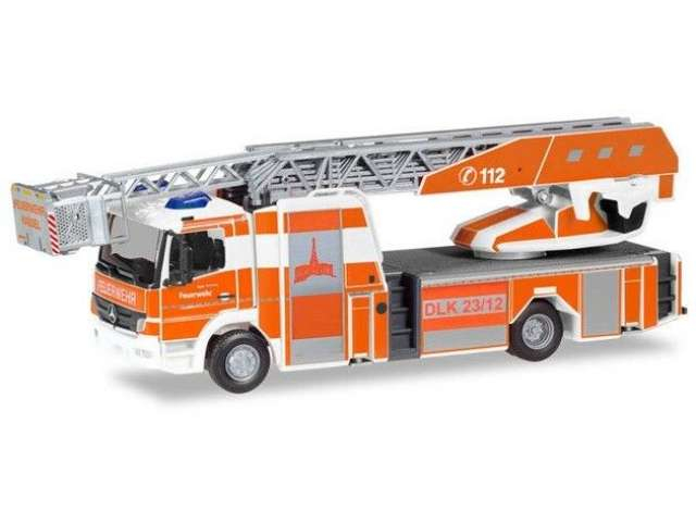 Mercedes Benz Atego Rosenbauer Drehl. Feuerwehr Kassel 2010