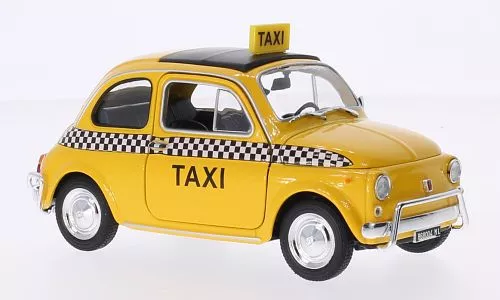 FIAT Nuova 500 Taxi, yellow
