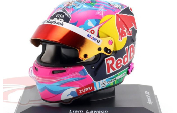MINI HELMET Racing Bulls VCARB 02 Singapore GP Formula 1 Liam Lawson (2025)