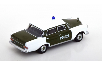 MERCEDES-BENZ 200 W110 Police, dark green white