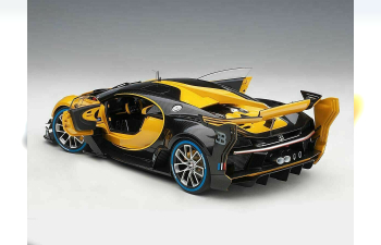 Bugatti Vision Gran Turismo - 2015 (yellow/black carbon)