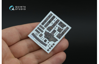 3D Декаль интерьера кабины AH-64A (Trumpeter) (малая версия)