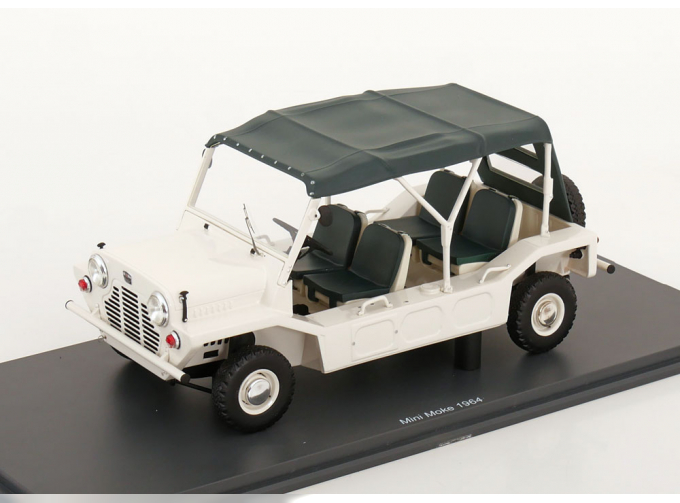 MINI Moke (1964), white dark green