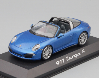 PORSCHE 911 targa 4, blue