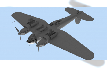 Сборная модель He 111H-6 "Северная Африка", Германский бомбардировщик ІІ МВ