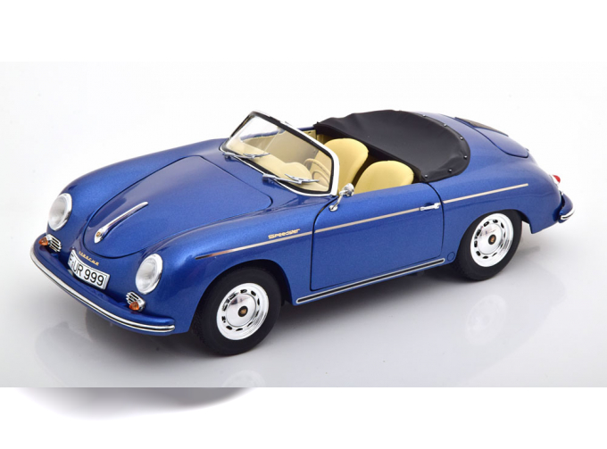 PORSCHE 356 Speedster, blue metallic