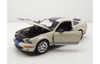 FORD Shelby Mustang GT500 Cobra (2007), white blue