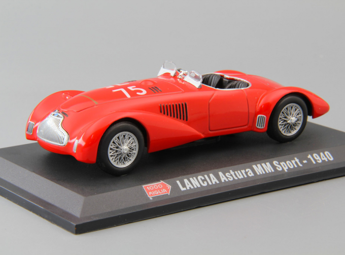 LANCIA Astura MM Sport #75 (1940), red