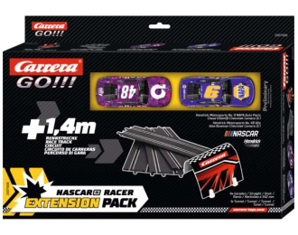 Набор расширения трассы «Extension Pack - Nascar Racer» для гоночных треков / Nascar racer extension pack.