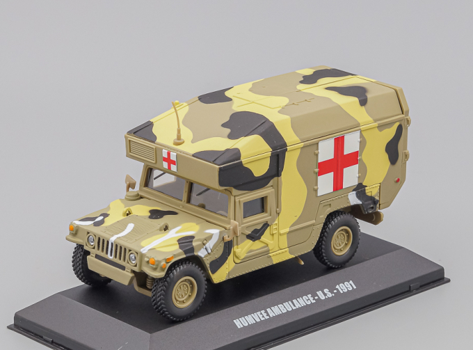 HUMMER H1 Ambulance USA Army 1991, пустынный камуфляж