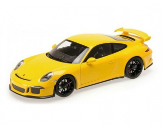 PORSCHE 911 GT3 (991) - 2013 - YELLOW W./BLACK WHEELS