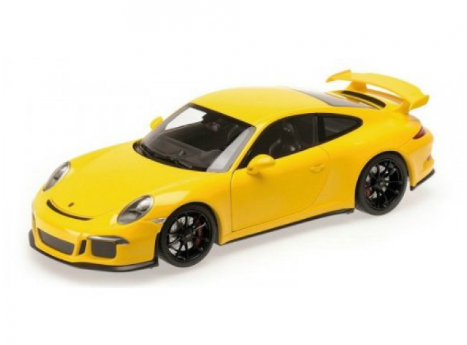 PORSCHE 911 GT3 (991) - 2013 - YELLOW W./BLACK WHEELS