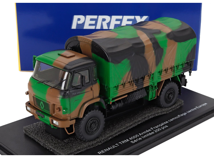 RENAULT Trm 4000 Truck 4x4 Telonato Armee Francaise Centre Europe 2-assi (1973), Military Camouflage