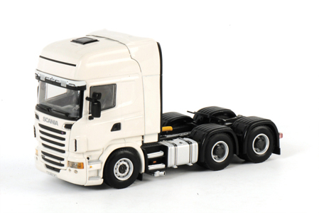 SCANIA R (new) Topline 6x4, White Line 1:50, белый