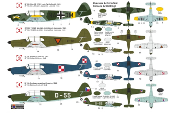 Сборная модель Messerschmitt Bf 108 "Taifun"