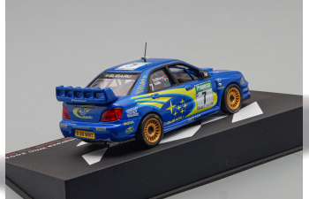 SUBARU Impreza Wrc N 7 Rally New Zealand (2003) P.Solberg - P.Mills, Blue Met Yellow