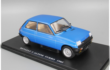 RENAULT 5 Alpine Turbo 1982, Auto Vintage, blue