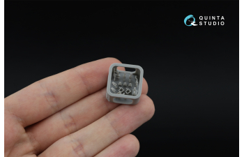 3D Декаль интерьера кабины Schwimmwagen Type 166 (Hero) (с 3D-печатными деталями)