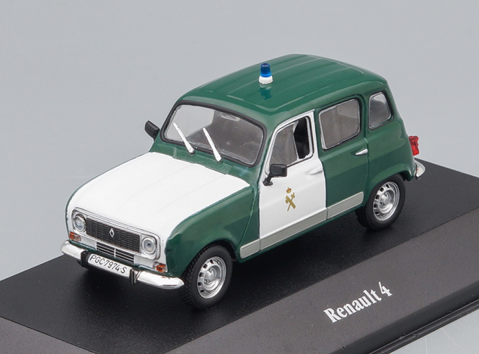 RENAULT 4, white / green