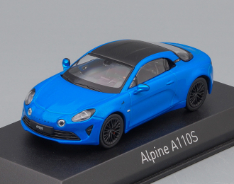 RENAULT Alpine A110S 2019 Alpine Blue - Carbon roof