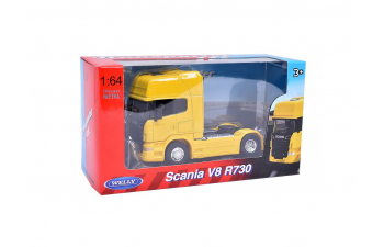 Scania R730 V8 2011, yellow