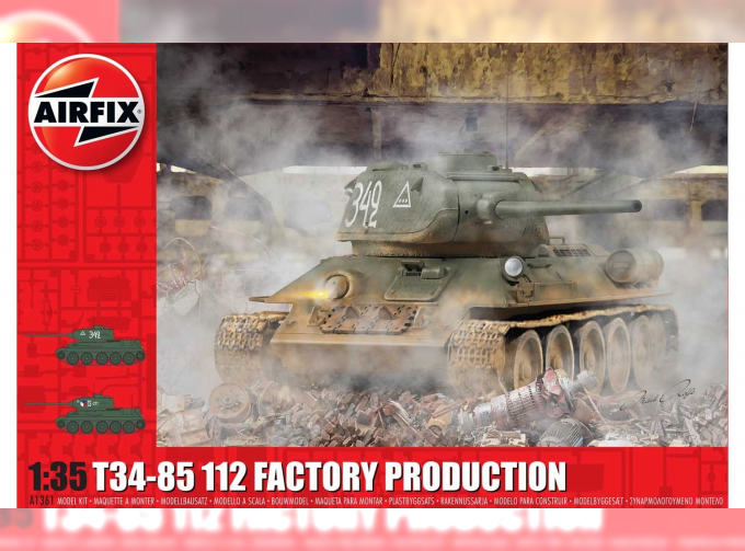 Сборная модель Танк T34/85, 112 Factory Production