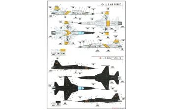 Сборная модель Northrop F-5E Tiger II Early Version